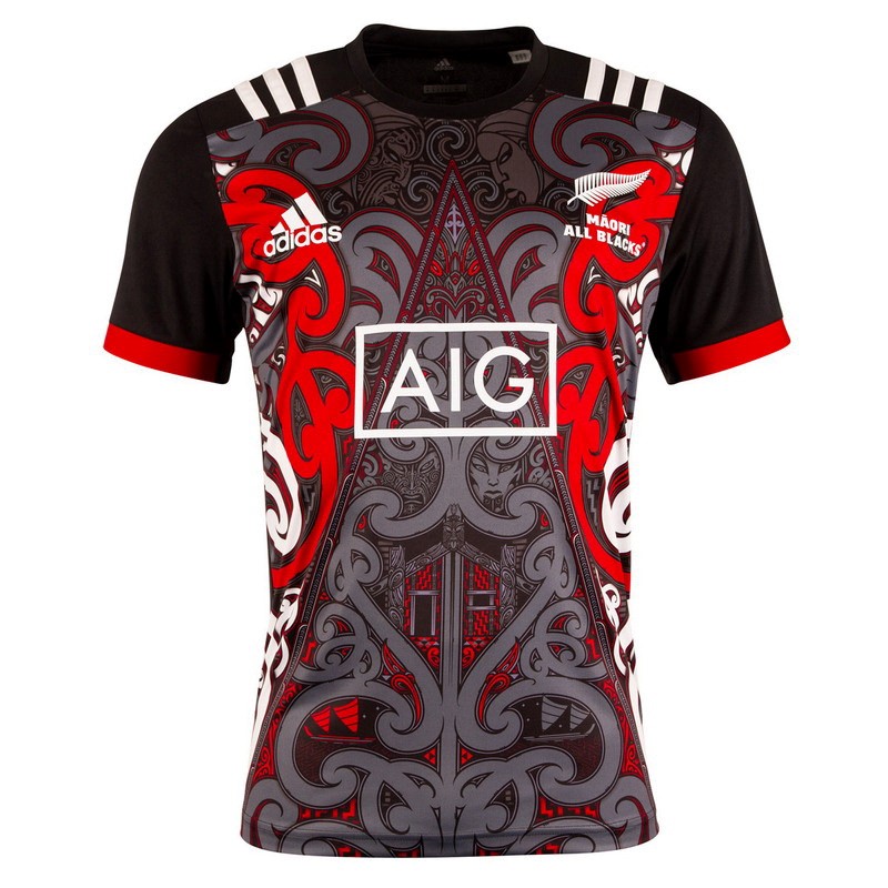 Camiseta de Entrenamiento Rugby All Blacks 2018 Negro